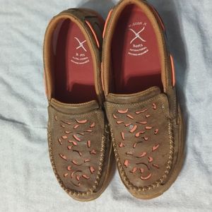 Twisted x moccasins